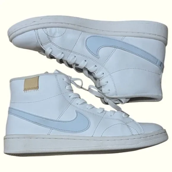 Nike Court Royale 2 Mid 'White Blue Tint' CT1725-106 2023 Women's US 8 - Picture 5 of 10